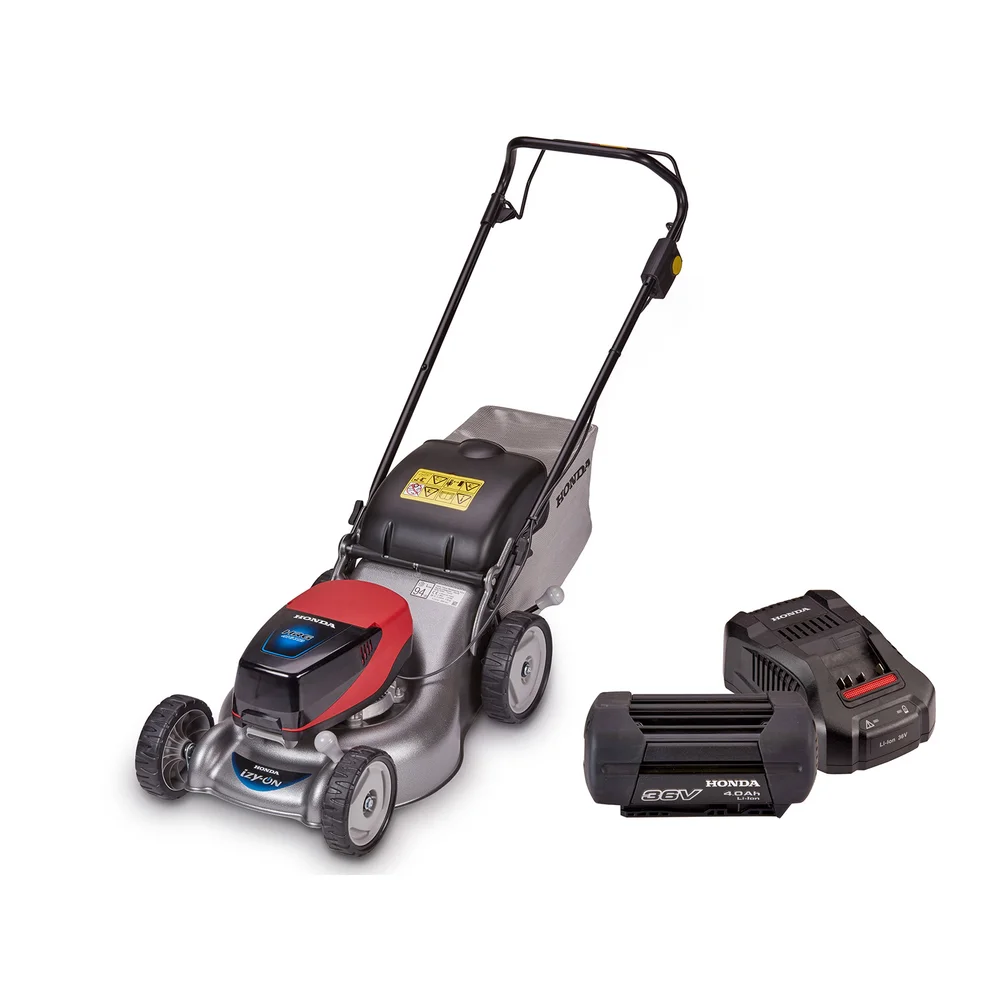 41cm Accu Grasmaaier bundel, inclusief 4Ah accu en lader Afbeelding 1