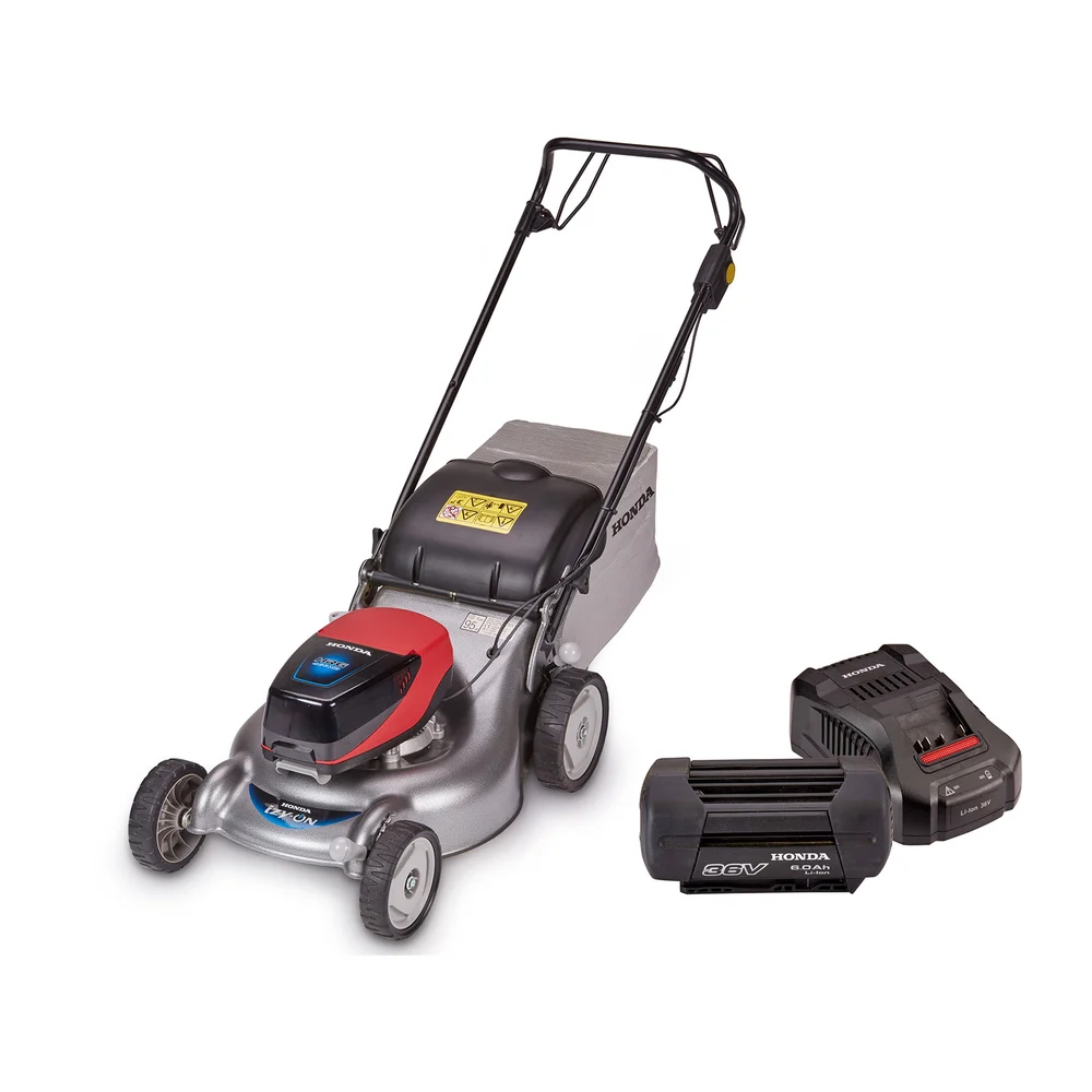 46cm Accu Grasmaaier bundel, inclusief 6Ah accu en lader Afbeelding 1